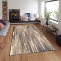 Striped Rug Area Rug, Modern Living Room Decor, Bathroom
