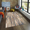 Striped Rug Area Rug, Modern Living Room Decor, Bathroom