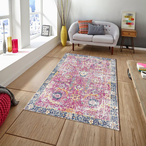 Pink Home Decor, Colorful Rug, Abstract Rug, Area Rug, Modern