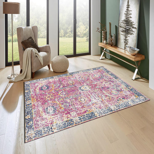 Pink Home Decor, Colorful Rug, Abstract Rug, Area Rug, Modern
