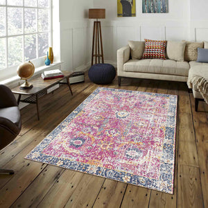 Pink Home Decor, Colorful Rug, Abstract Rug, Area Rug, Modern