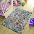 Blue Decor Rug, Abstract Rug, Area Rug, Modern Living Room Decor