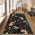Goat Rug Art Rug Abstract rug Non-Slip Washable Art Rug Modern