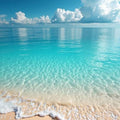 Ocean Rug Beach Rug Paradise Rug Art Rug Nature Rug Nonslip Rug