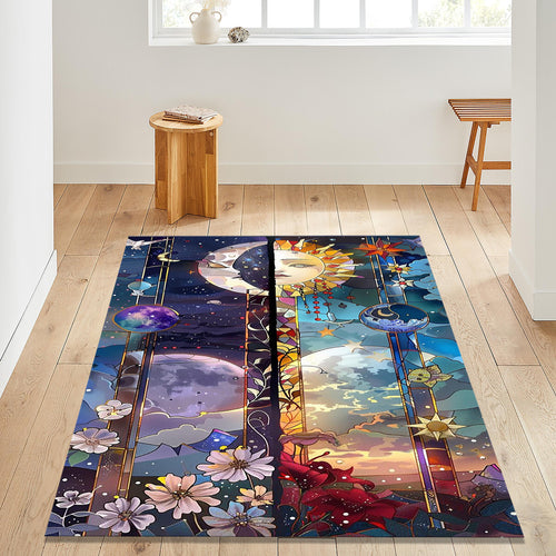 Mystical Art Rug Gothic rug Nonslip Rug Modern Rug 8x10 Rug Area
