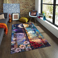 Mystical Art Rug Gothic rug Nonslip Rug Modern Rug 8x10 Rug Area