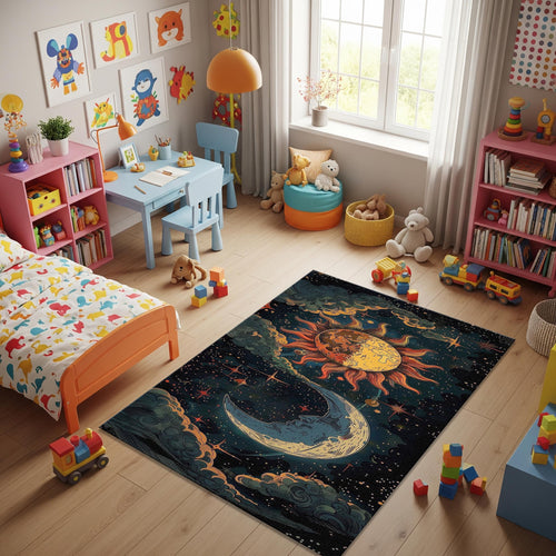 Mystical Art Rug Gothic rug Nonslip Rug Modern Rug 8x10 Rug Area