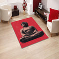 Buddha Rug Meditation Rug Ethereal Rug Non-Slip Washable Rug
