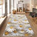 Daisy Rug Nonslip Rug Modern Rug 8x10 Rug Area Rug Macabre Rug