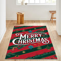 Merry Christmas Rug, Christmas Rug