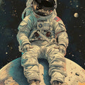 Astronaut Rug Space Rug Nasa Rug Planet Rug Kids Play Rug Nursery