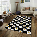Daisy Rug Nonslip Rug Modern Rug 8x10 Rug Area Rug Macabre Rug