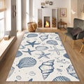 Seashell Rug Kids Play Rug Nursery Decor Playground Carpet Kids