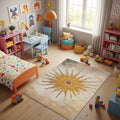 Sunburst Rug, Mystical Art Rug