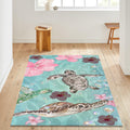 Sea Turtle Rug, Coastal Ocean Theme