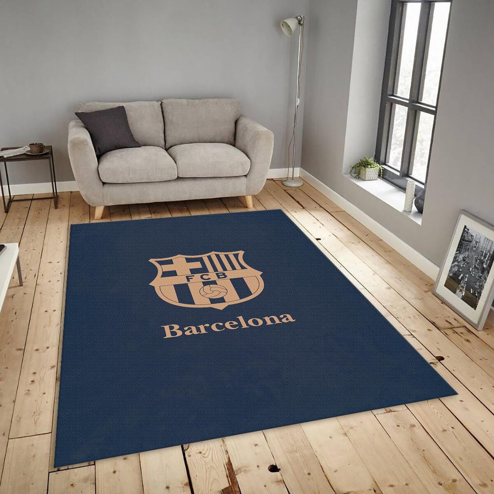 FC Barcelona Rug, FC Barcelona Rug: Football Team Area Carpet