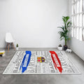 FC Barcelona Rug, FC Barcelona Rug: Football Team Garage Carpet