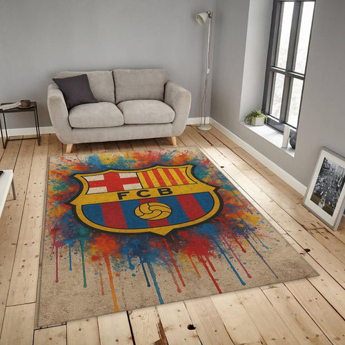 FC Barcelona Rug, FC Barcelona Rug: Football Team Crest