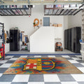 FC Barcelona Rug, FC Barcelona Rug: Football Team Crest