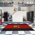 Ferrari F1 Rug Ferrari Garage Rug Formula 1 Racing Carpet for