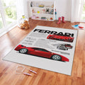 Ferrari F1 Rug, Ferrari F40 Rug: Car Enthusiast Gift