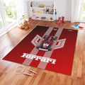 Ferrari F1 Rug Ferrari F1 Racing Car Rug - Personalized Car