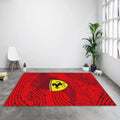 Ferrari F1 Rug Ferrari Garage Rug: Formula 1 Racing Large Area