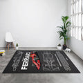 Ferrari F1 Rug, Ferrari F1 Racing Carpet - Car Enthusiast Gift