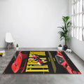 Ferrari F1 Rug, Ferrari Garage Rug: Personalized Car Lover Gift