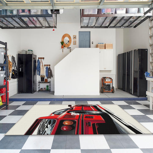 Ferrari F1 Rug, Ferrari F40 Rug: Car Enthusiast Gift