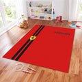 Ferrari F1 Rug, Ferrari Garage Rug: Formula 1 Racing Car Gift