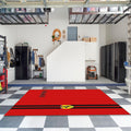 Ferrari F1 Rug, Ferrari Garage Rug: Formula 1 Racing Car Gift