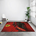Ferrari F1 Rug Ferrari F1 Car Rug Formula 1 Racing Carpet for