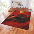 Ferrari F1 Rug Ferrari F1 Car Rug Formula 1 Racing Carpet for