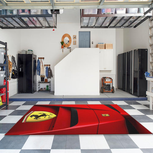 Ferrari F1 Rug, Ferrari Sports Car Rug