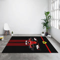 Ferrari F1 Rug, Formula 1 Car Rug: Personalized Racing Decor