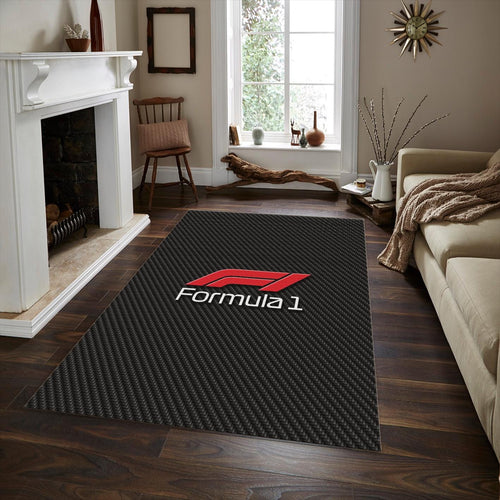 Ferrari F1 Rug, Formula 1 Racing Rug: Car Enthusiast Gift