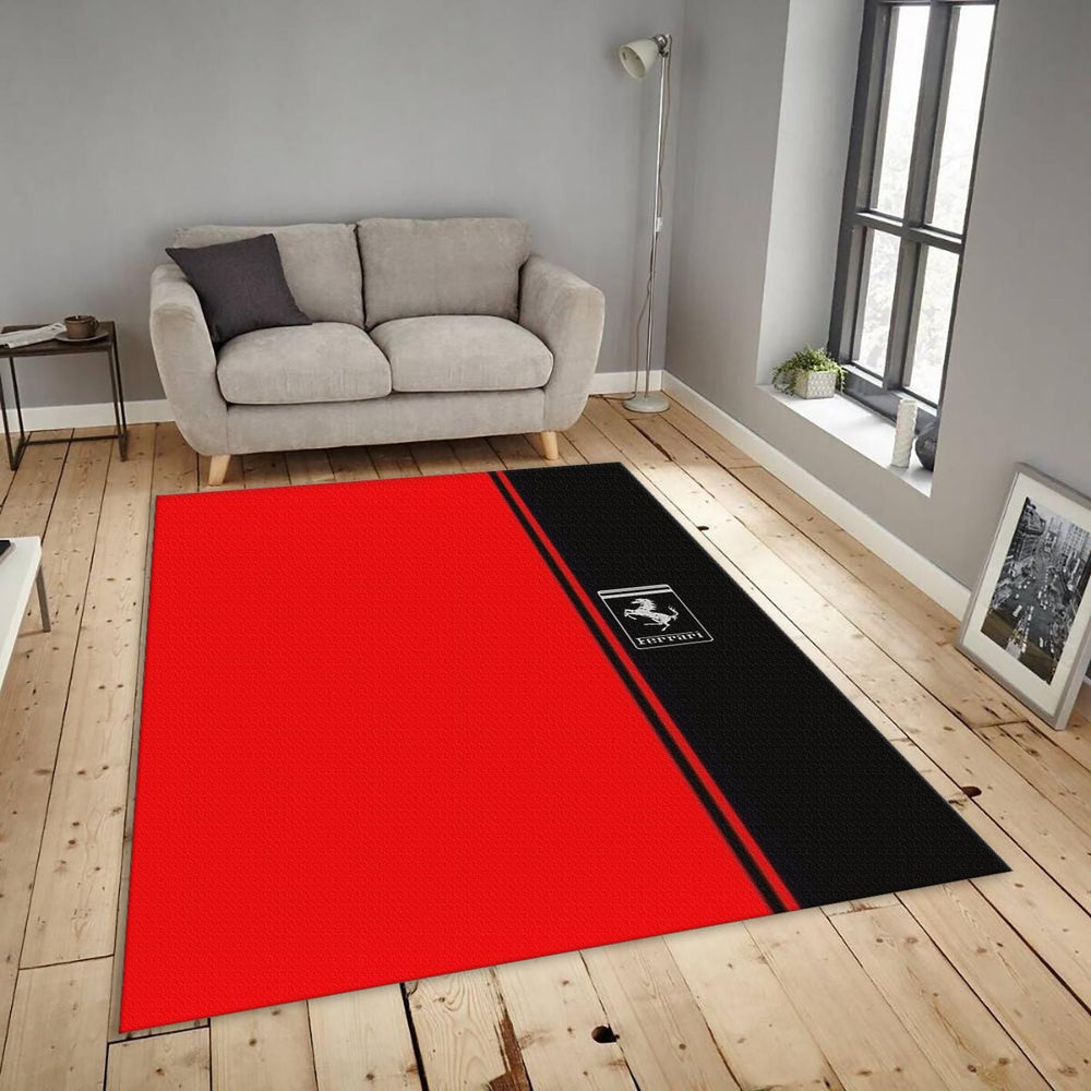 Ferrari F1 Rug, Ferrari Carpet: Personalized Car Enthusiast Rug