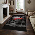 Ferrari F1 Rug, Ferrari Formula 1 Garage Rug