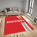 Ferrari F1 Rug, Ferrari Carpet: Racing Car Garage Rug