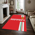 Ferrari F1 Rug, Ferrari Carpet: Racing Car Garage Rug
