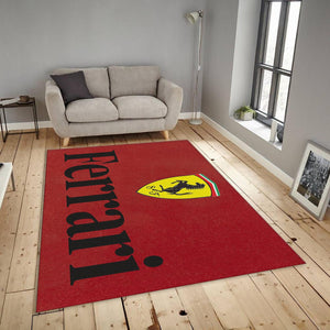 Ferrari F1 Rug Ferrari Garage Rug Formula 1 Racing Carpet for