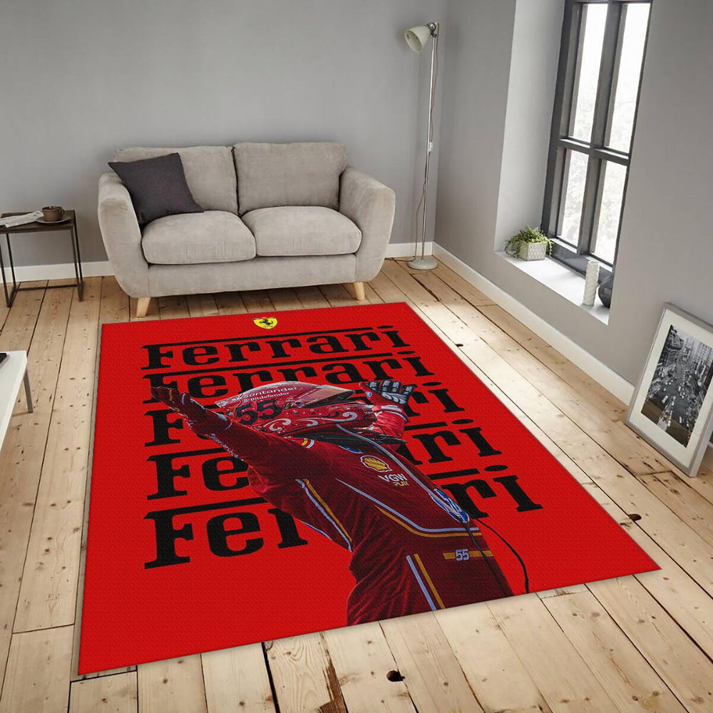 Ferrari F1 Rug, Ferrari F1 Racing Carpet