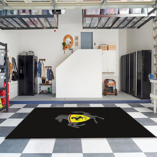 Ferrari F1 Rug Ferrari Garage Rug: Personalized Car Enthusiast
