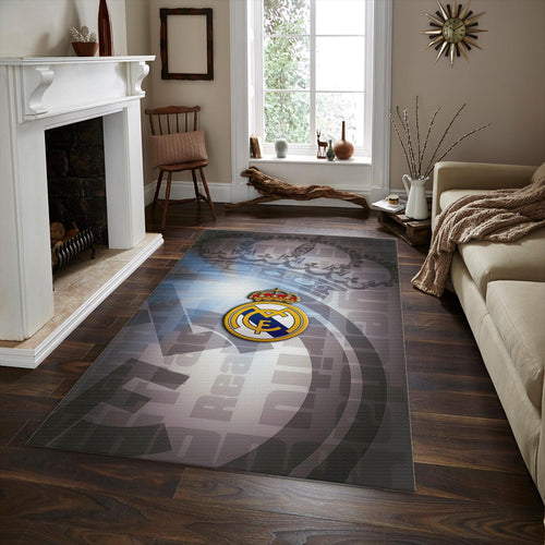 Real Madrid Rug Real Madrid Team Rug: Personalized Football Fan