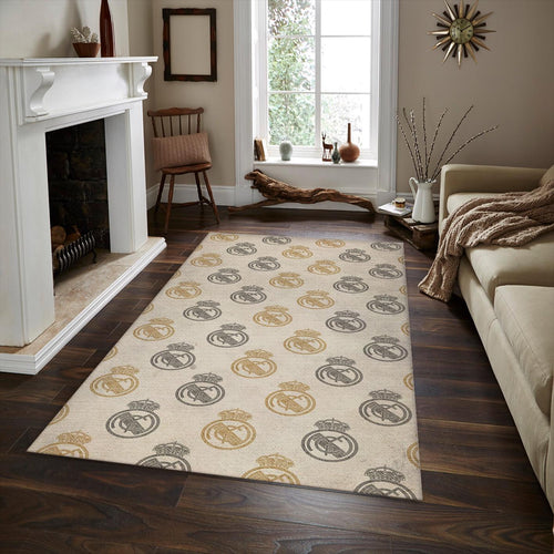 Real Madrid Rug Real Madrid Team Area Rug: Personalized Football