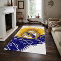 Real Madrid Rug, Real Madrid Team Rug: Personalized Football Gift