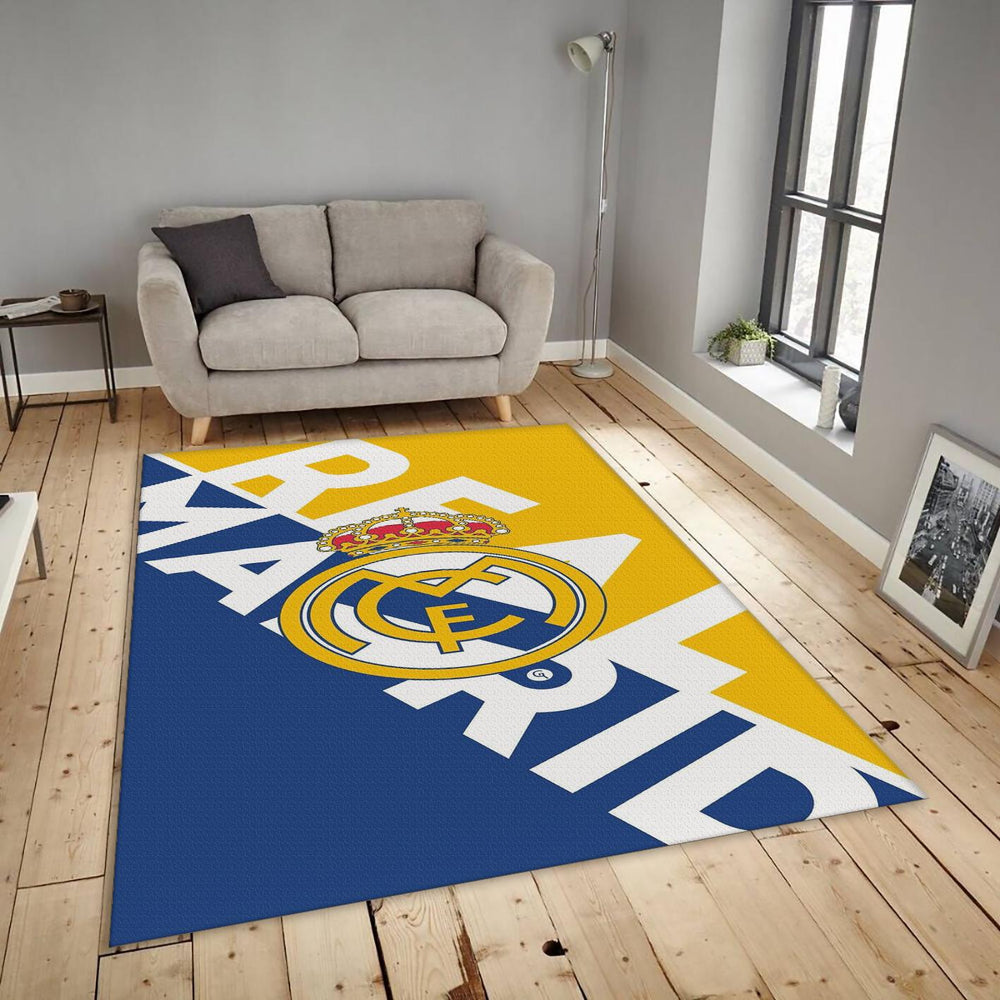Real Madrid Rug Real Madrid Team Rug: Personalized Football Fan