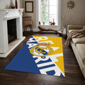 Real Madrid Rug Real Madrid Team Rug: Personalized Football Fan