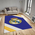 Real Madrid Rug Real Madrid Team Rug - Personalized Football Fan